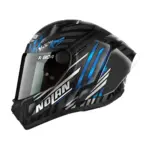 קסדה מלאה Nolan X-804 RS Ultra Carbon Spectre שחור כחול – תמונה 4