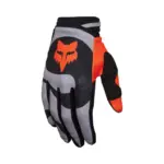 כפפות רכיבת שטח פוקס FOX 180 Emotion בצבע אפור פלדה
