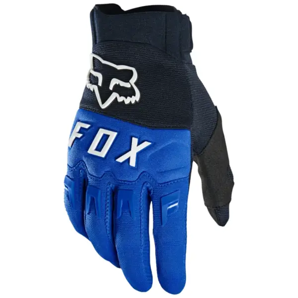 כפפות רכיבת שטח פוקס FOX Dirtpaw בצבע שחור-כחול