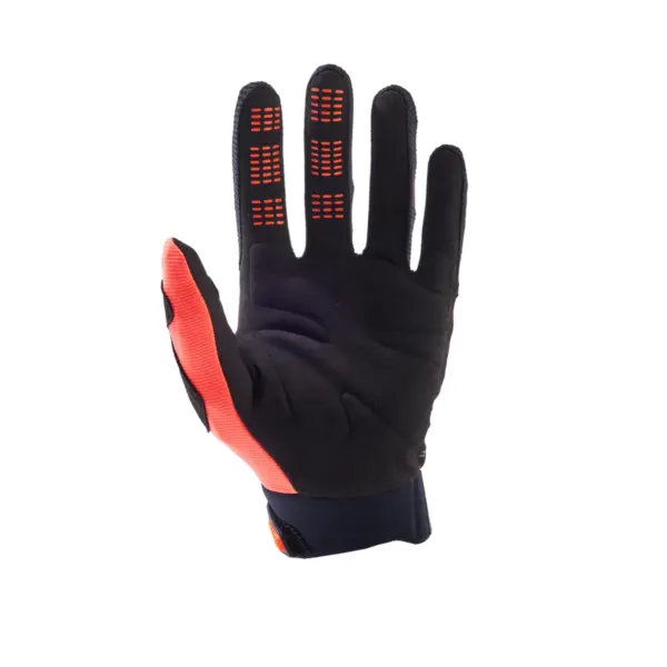 כפפות רכיבת שטח פוקס FOX Dirtpaw כתום זוהר – תמונה 2