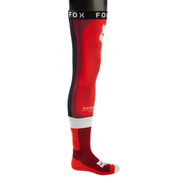 גרבי רכיבת שטח פוקס FOX Flexair Knee Brace אדום זוהר