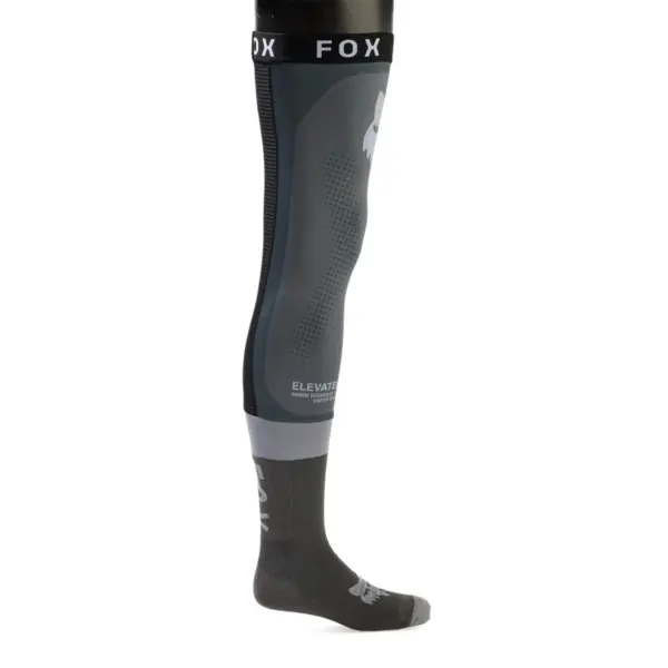 גרבי רכיבת שטח פוקס FOX Flexair Knee Brace בצבע אפור