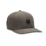 כובע מצחייה פוקס FOX Fox Head Select Flexfit בצבע שחור-אפור פחם