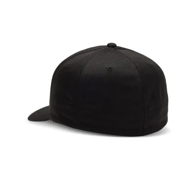 כובע מצחייה פוקס FOX Fox Head Tech Flexfit שחור-אפור פחם – תמונה 2
