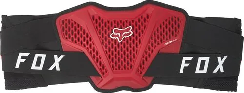 חגורת כליות פוקס FOX Titan Race Belt בצבע שחור-אדום