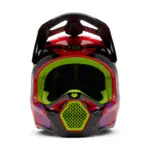קסדת שטח פוקס FOX V1 Emotion אדום זוהר – תמונה 3