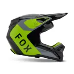 קסדת שטח פוקס FOX V1 Lean בצבע אפור-צהוב