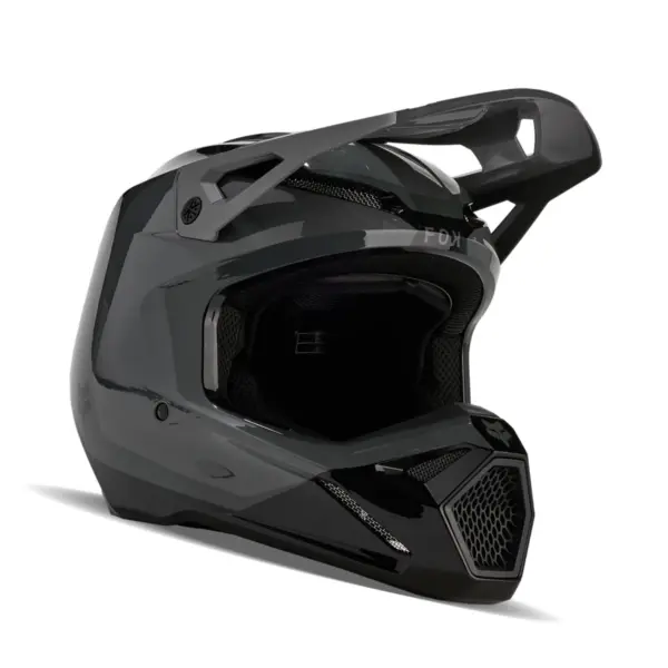 קסדת שטח פוקס FOX V1 Nitro אפור כהה – תמונה 2