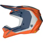 קסדת שטח פוקס FOX V1 Nitro כתום זוהר – תמונה 2