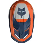 קסדת שטח פוקס FOX V1 Nitro כתום זוהר – תמונה 3