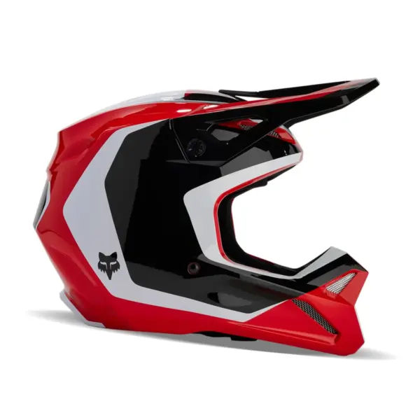 קסדת שטח פוקס FOX V1 Nitro בצבע אדום זוהר