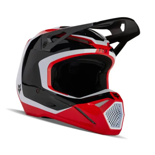 קסדת שטח פוקס FOX V1 Nitro אדום זוהר – תמונה 2