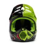 קסדת שטח פוקס FOX V3 Throttle צהוב זוהר – תמונה 3