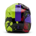 קסדת שטח פוקס FOX V3 Throttle צהוב זוהר – תמונה 5