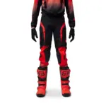 חליפת רכיבת שטח לנוער פוקס FOX Youth 180 Lean אדום זוהר – תמונה 7