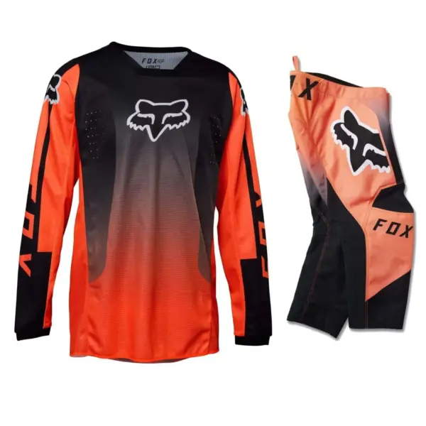 חליפת רכיבת שטח לנוער פוקס FOX Youth 180 Leed בצבע כתום