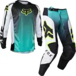 חליפת רכיבת שטח לנוער פוקס FOX Youth 180 Leed בצבע טורקיז