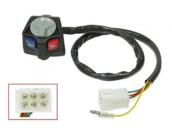 מתג דומם מנוע Kill Switch לכידון ל-KTM, HUSQVARNA ו-GASGAS מתג דומם מנוע Kill Switch לכידון ל-KTM, HUSQVARNA ו-GASGAS
