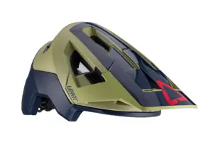 קסדת אופניים פתוחה ליט LEATT MTB AllMtn 4.0 כחול-חום – תמונה 2