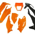 סט פלסטיקה UFO ל-KTM EXC/EXC-F 2017-2019 בצבעי המקור