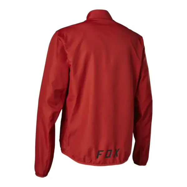 מעיל רוח לרכיבת אופניים פוקס FOX Ranger Wind אדום – תמונה 2