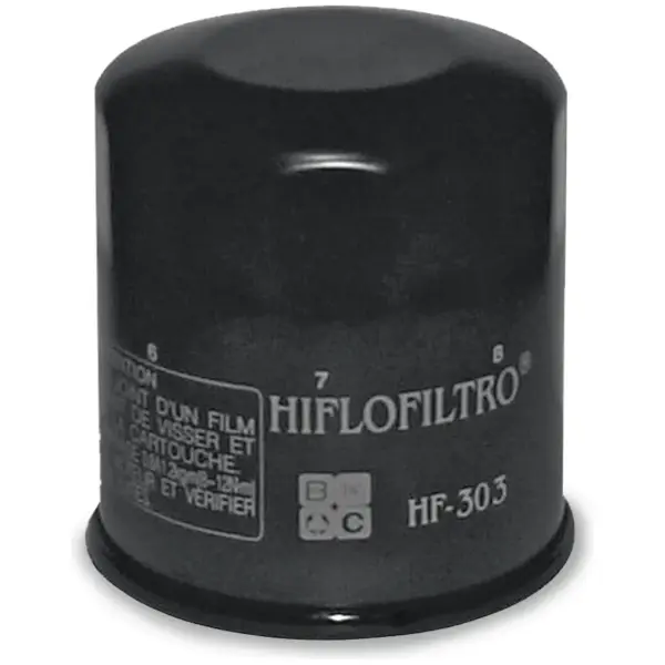 מסנן שמן HIFLOFILTRO HF303 בגוף שחור