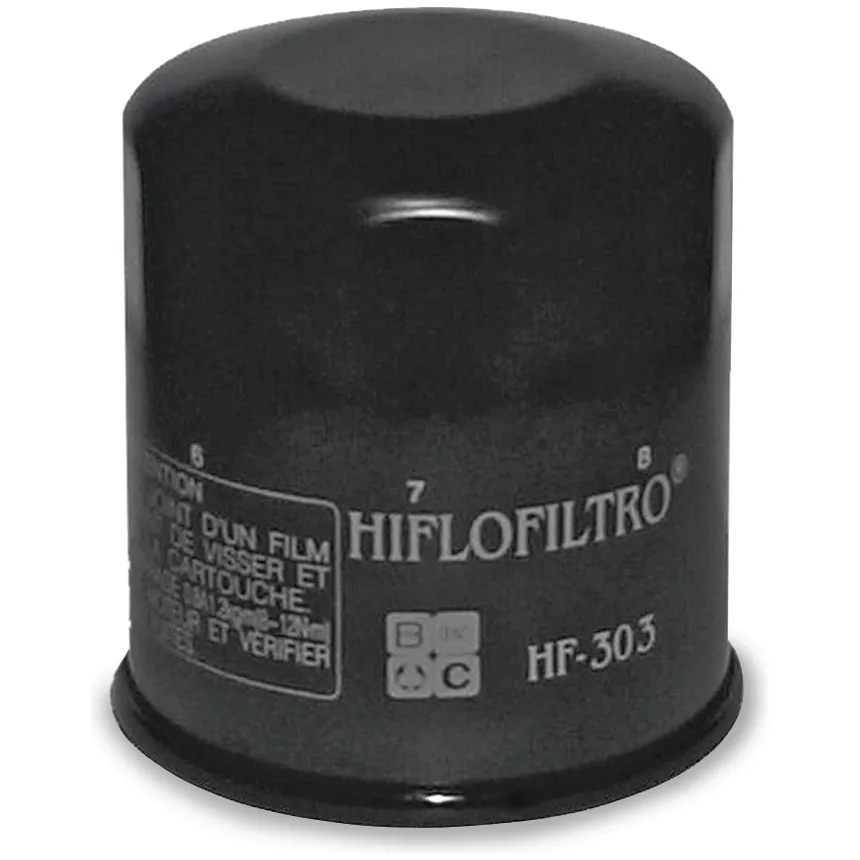 מסנן שמן HIFLOFILTRO HF303 בגוף שחור מסנן שמן HIFLOFILTRO HF303 בגוף שחור