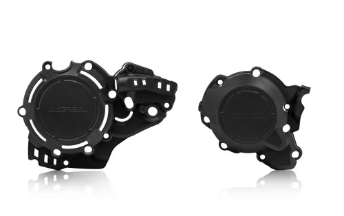 מגני מכסה מצמד והצתה ACERBIS X-Power ל-KTM / Husqvarna / GASGAS 250/300 2T 2020-2023 שחור