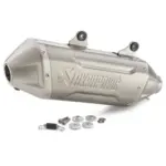משתיק Akrapovic Slip-On טיטניום ל-KTM EXC-F / Husqvarna FE 250-501 2024-2026