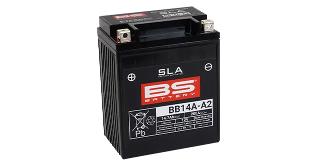מצבר ג'ל (SLA) BS Battery BB14A-A2 מצבר ג'ל (SLA) BS Battery BB14A-A2