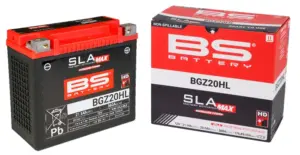 מצבר ג'ל (SLA) BS BATTERY BGZ20HL 12V 20Ah – תמונה 2