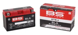 מצבר ג'ל (SLA) BS BATTERY BT7B-4 12V 6.5Ah – תמונה 2