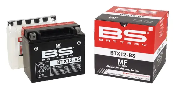 מצבר BS BATTERY BTX12-BS 12V 10Ah – תמונה 2