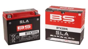 מצבר ג'ל (SLA) BS BATTERY BTX20HL 12V 18Ah – תמונה 2