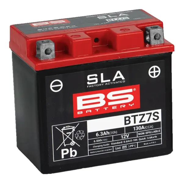 מצבר ג'ל (SLA) BS Battery BTZ7S