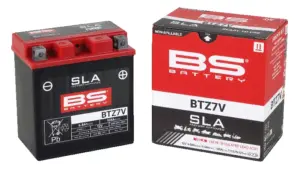 מצבר ג'ל (SLA) BS BATTERY BTZ7V 12V 6.5Ah – תמונה 2