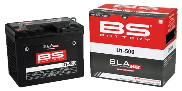 מצבר ג'ל (SLA) BS BATTERY U1-500 12V 30Ah – תמונה 2