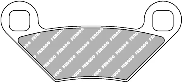 שרטוט רפידות בלם FERODO FDB2276SG