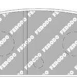 שרטוט רפידות בלם FERODO FDB2304EF