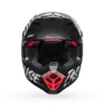 קסדת שטח BELL Moto-9S Flex Fasthouse Flex Crew שחור לבן מט – תמונה 3