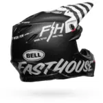 קסדת שטח BELL Moto-9S Flex Fasthouse Flex Crew שחור לבן מט – תמונה 5
