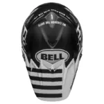 קסדת שטח BELL Moto-9S Flex Fasthouse Flex Crew שחור לבן מט – תמונה 7