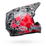 קסדת שטח BELL MX-9 MIPS Tagger Splatter אדום אפור – תמונה 5