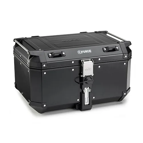 ארגז אלומיניום KAPPA K'FORCE KFR580B מונוקי 58 ליטר שחור