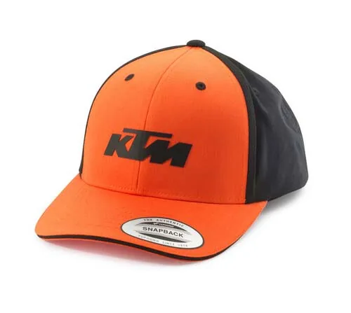 כובע מצחייה KTM Mechanic Curved Cap כתום שחור
