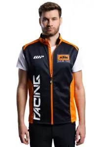 וסט KTM Team Vest שחור כתום – תמונה 3