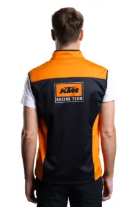וסט KTM Team Vest שחור כתום – תמונה 4