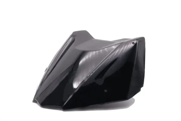 מגן רוח ספורט קצר ל-YAMAHA TMAX 530 2017-2019 / TMAX 560 2020-2021 שחור מבריק – תמונה 2