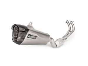 מערכת פליטה Akrapovic Racing Line טיטניום לימאהה TMAX 530 2017 ואילך – תמונה 2