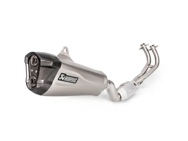 מערכת פליטה Akrapovic Racing Line טיטניום לימאהה TMAX 530 2017 ואילך – תמונה 2